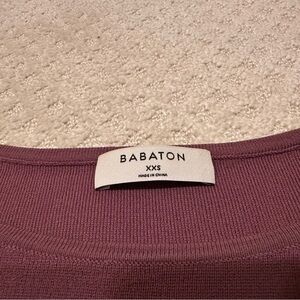 Babaton Women's Crew Neck Sweater - Purple